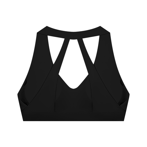 Vantix Women’s Performance Halter Crop Sports Bra