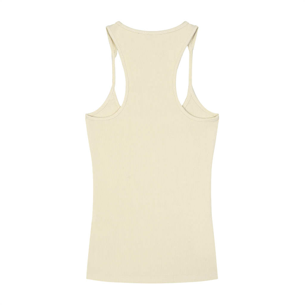 Vantix Ribbed Performance Racerback Tank