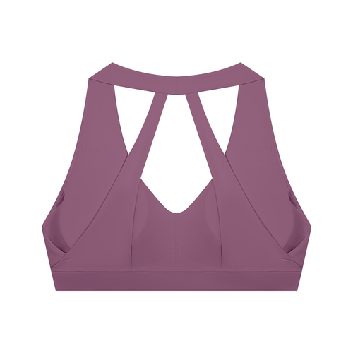 Halter Crop Sports Bra