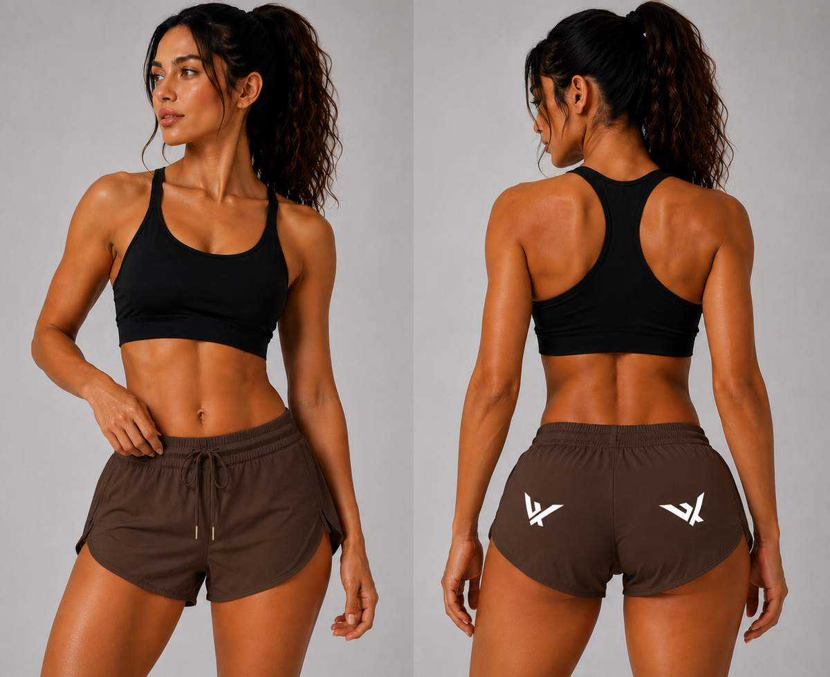 Vantix Women's Performance Drawstring Bermuda Shorts - front view