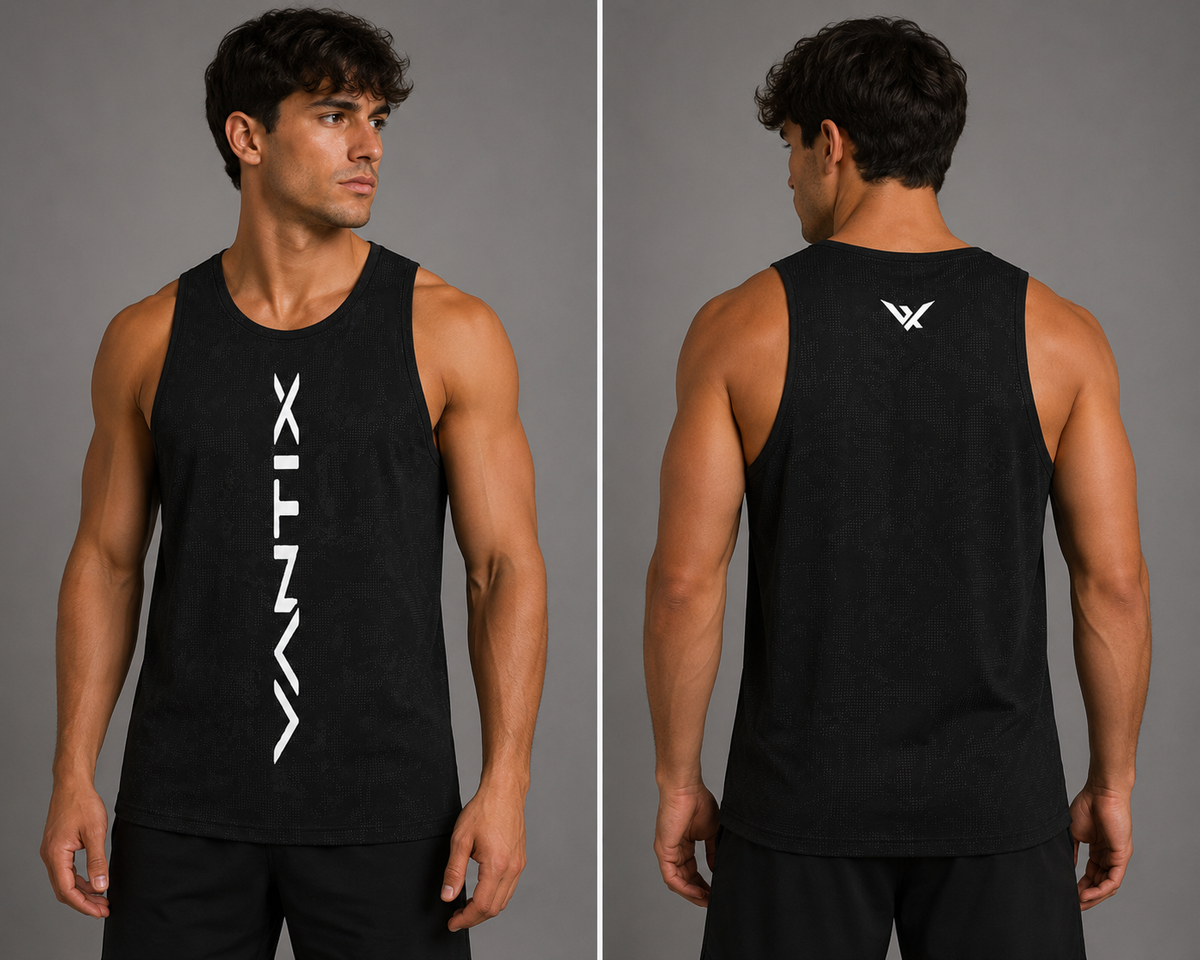 Vantix Men's Performance Training Tank - detail view