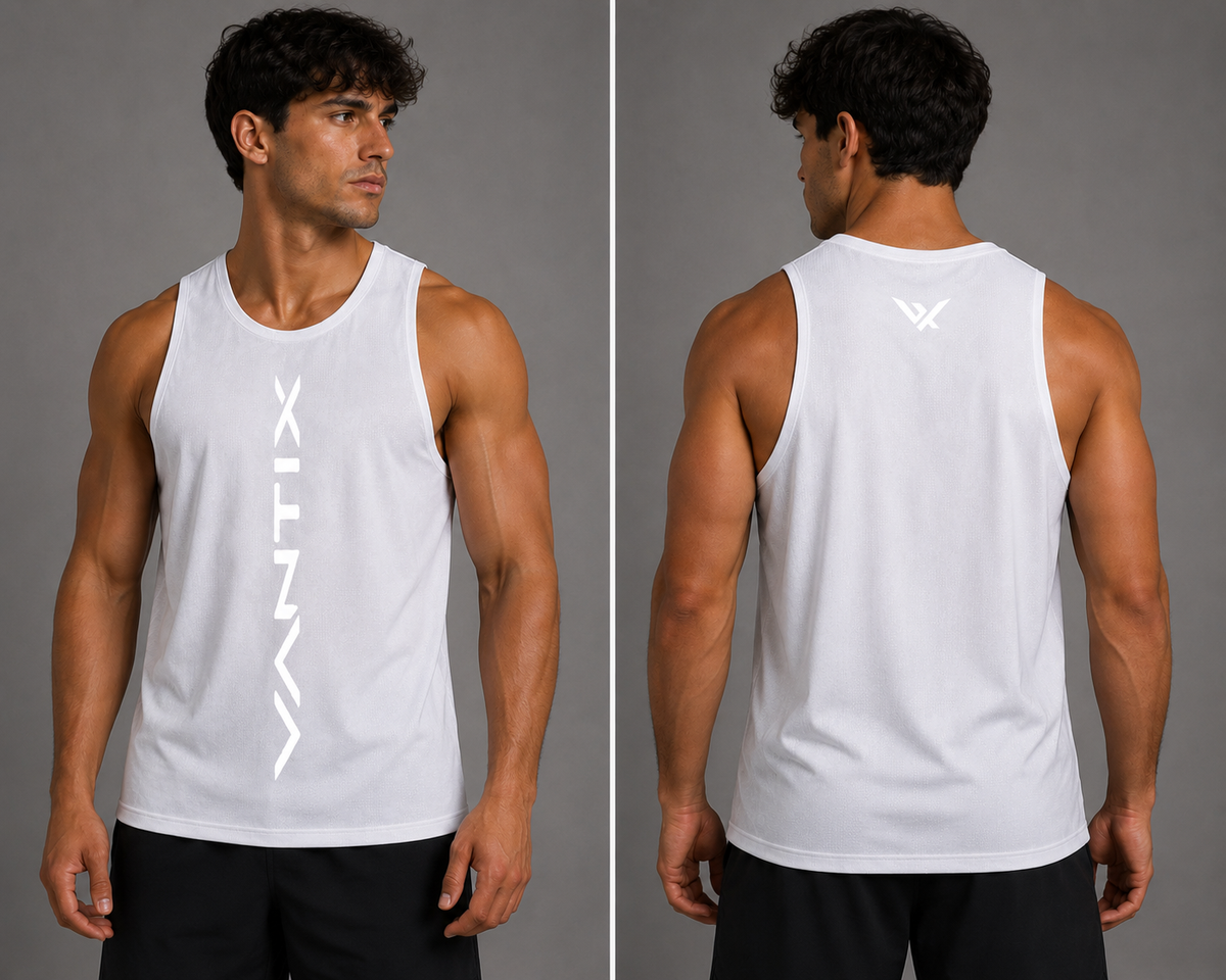 Vantix Men's Performance Training Tank - back view