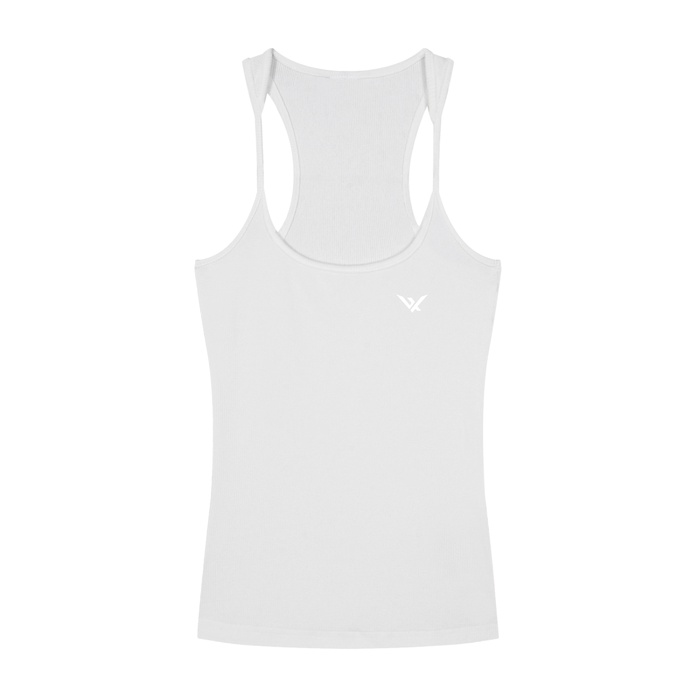Vantix Ribbed Performance Racerback Tank